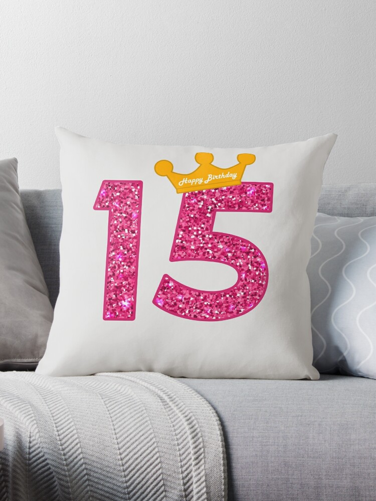  9th Birthday Gifts for Girls, Gifts for 9 Year Old Girls Pillow  Covers 18X 18, 9th Birthday Girls, 9th Birthday Decorations for Girls,  9th Birthday Gift Ideas for Girl Daughter Sister