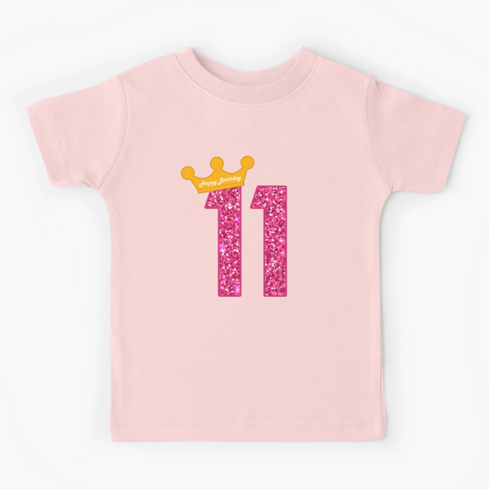 Wild And Happy Birthday Girl Shirt - Toddler Party Tee With Crown Design For Little Girls