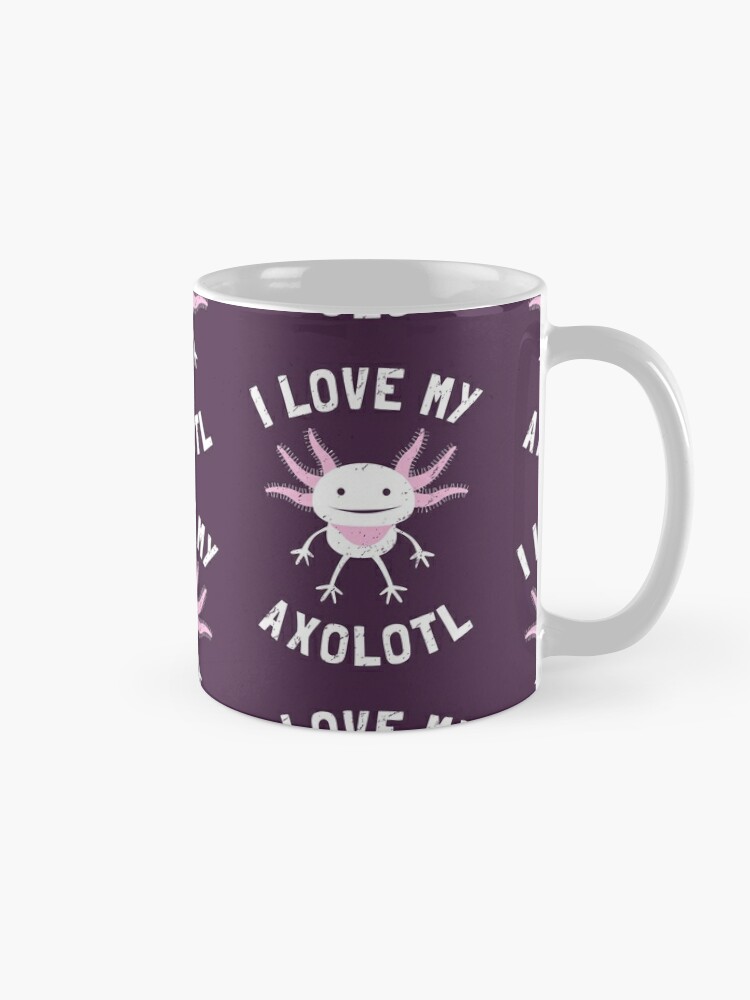 Axolotl Mexican Walking Fish Cute Amphibian Axolotl Mug Tea Cups