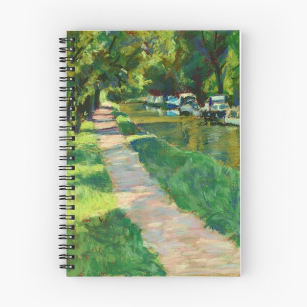 Item preview, Boats on the Brecon & Monmouth Canal, near Goytre Wharf designed and sold by Judy Adamson.