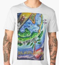 Camiseta premium para hombre Salvando el medio ambiente natural 2018