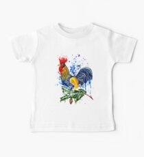 Fancy Rooster Art 5 Baby Tee