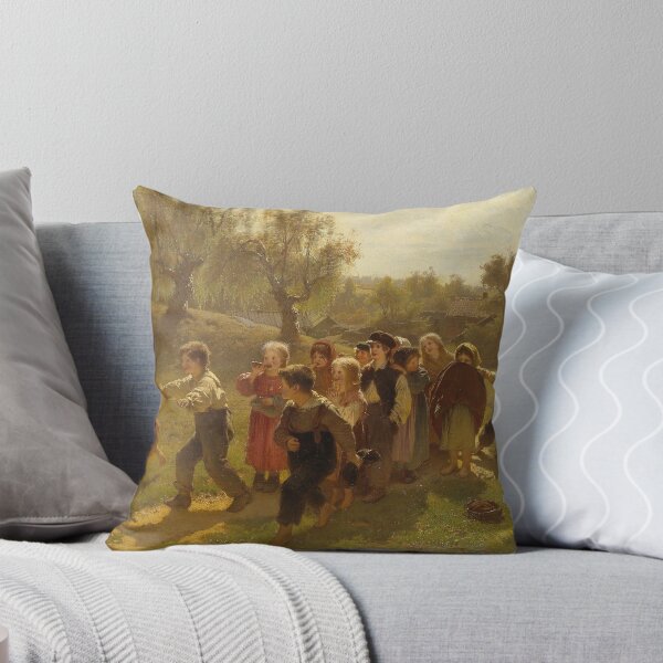 Item preview, The Game (August Malmström) designed and sold by ArtHistorical.