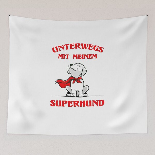 Item preview, On the way with my super dog designed and sold by labelschmiede.