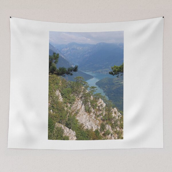 Item preview, Pine trees on Tara mountain landscape designed and sold by goceris.