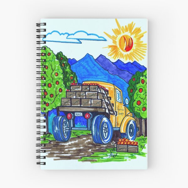 Aperçu de l'œuvre California Orange Harvest créée et vendue par JPeele.
