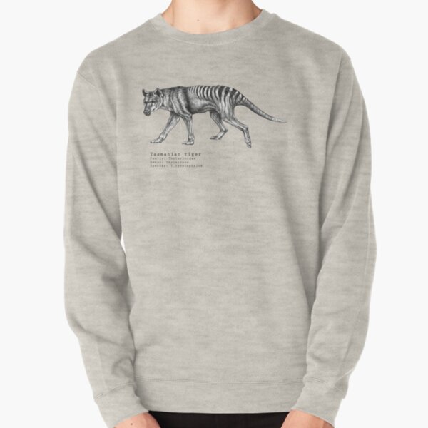 Tasmanian tiger Pullover Sweatshirt