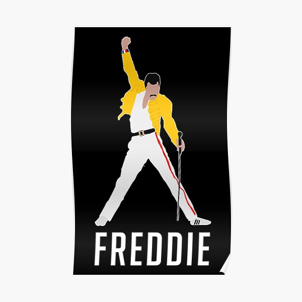 FREDDIE MERCH Poster