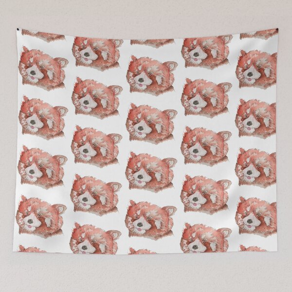 Item preview, Red Panda Watercolour designed and sold by J3ssv1olet.