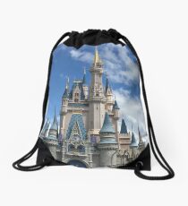 Walt Disney World Cinderella's Castle Drawstring Bag