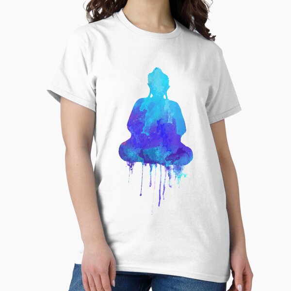 Artikel-Vorschau von Blaue Buddha-Aquarell-Illustration | Zen- und spirituelles Design für ein friedliches Zuhause, designt und verkauft von Thubakabra.