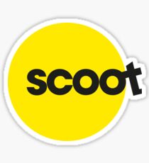Scoot Airlines Sticker