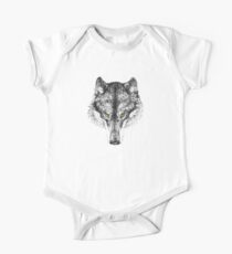 Gray Wolf One Piece - Short Sleeve