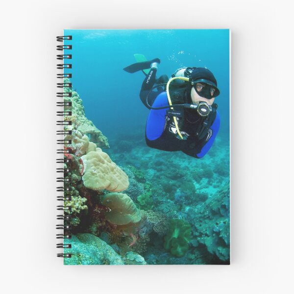 Item preview, Simon diving on the reef - Bali  designed and sold by Stephen Colquitt.