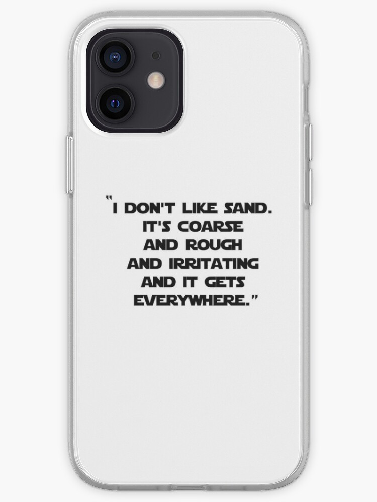 Ich Mag Keinen Sand Prequel Memes Iphone Hulle Cover Von Barnyardy Redbubble