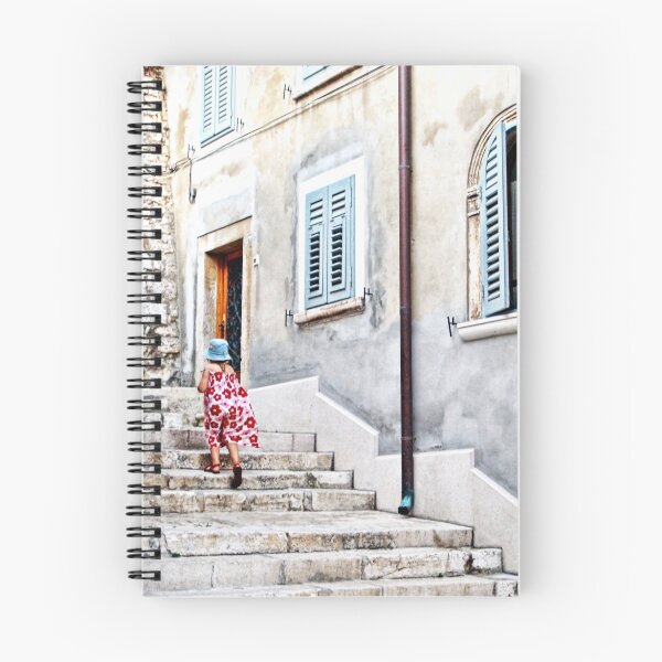 Item preview, Flowers on the Stairs designed and sold by ronda chatelle.