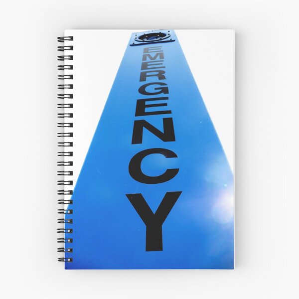 Item preview, Blue and White Emergency designed and sold by atoth.