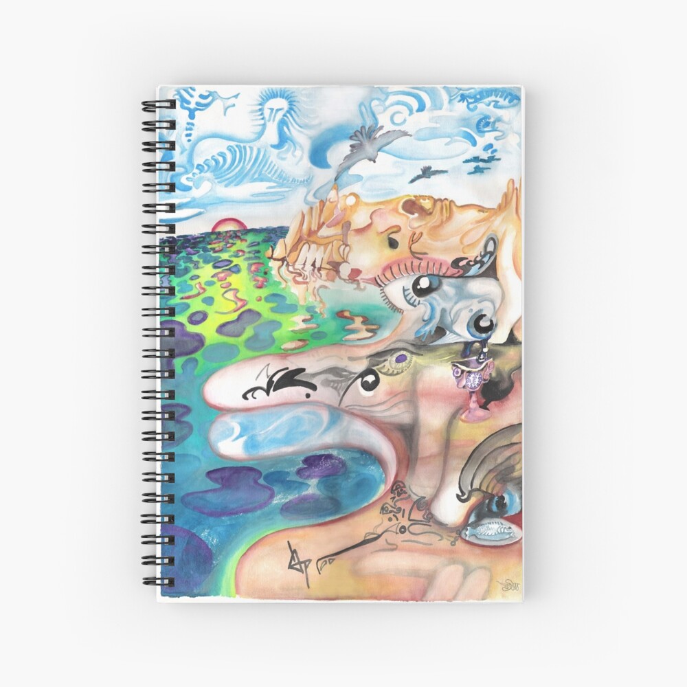 Item preview, Spiral Notebook designed and sold by dajson.
