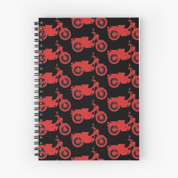 Item preview, Honda CT110 Postie Bike - Red Silhouette  designed and sold by StudioFloyd.
