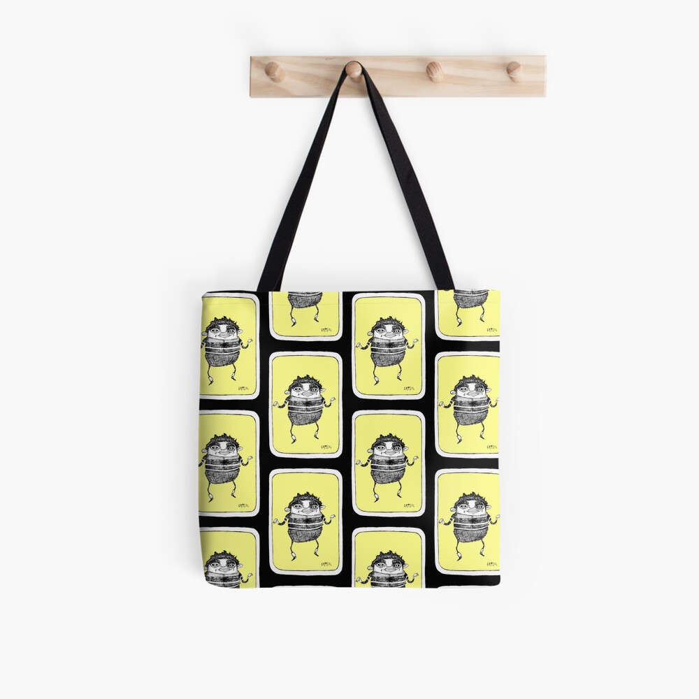 Super Duper Cat Funky Picasso Tote Bag by Don Northup - Pixels