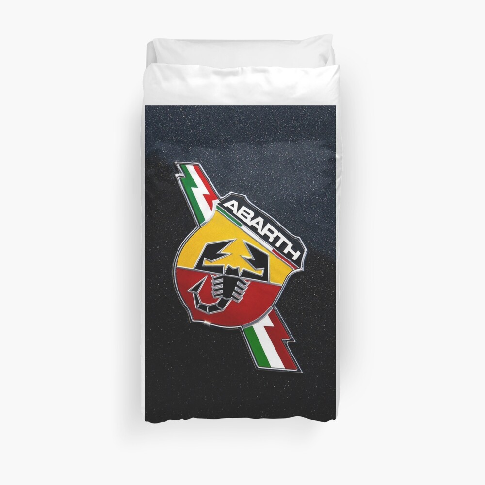 Abarth Logo Duvet Cover