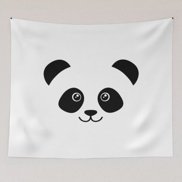 Item preview, Cute panda face print! designed and sold by ericsj11.