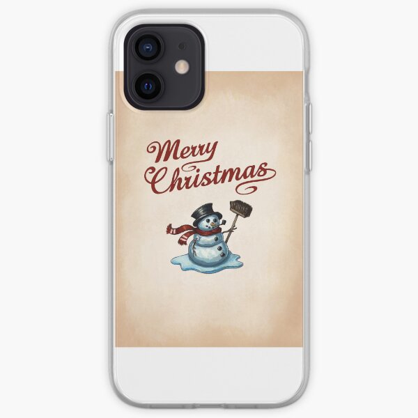 Snowman iPhone Soft Case