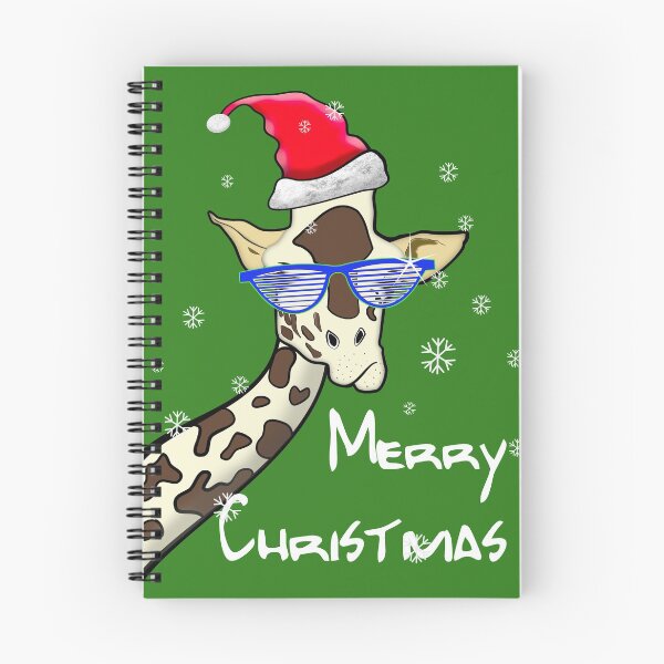 Item preview, Merry Christmas Giraffe designed and sold by AK1Shirts.
