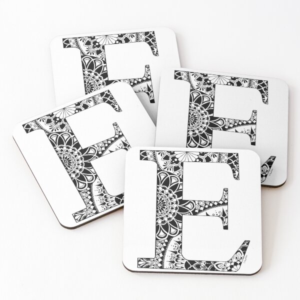Item preview, Mandala Letter E designed and sold by Shaseldine.