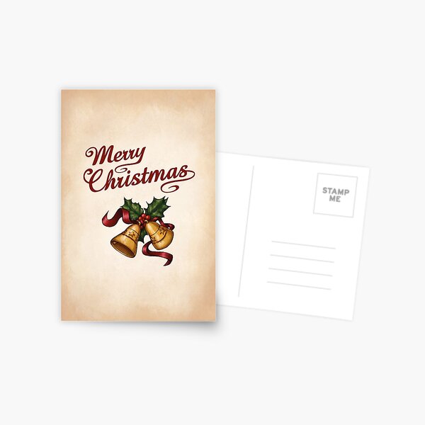 Christmas Bells Postcard
