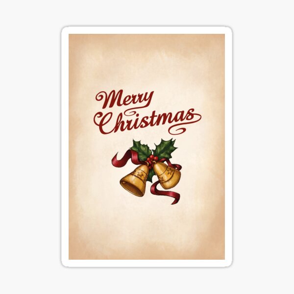 Christmas Bells Sticker