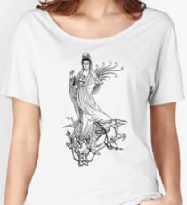Camiseta ancha Quan Yin o Kwan Yin o Kuan Yin