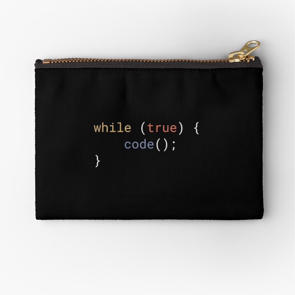 Item preview, Zipper Pouch designed and sold by developer-gifts.