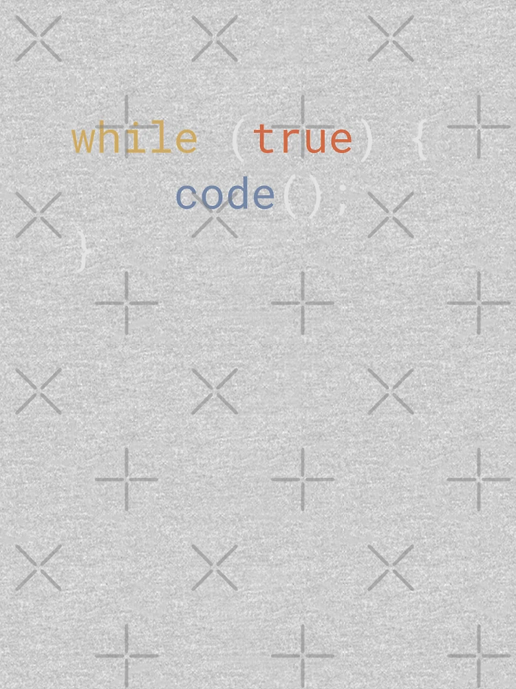 Thumbnail 5 of 5, Kids Pullover Hoodie, JavaScript - While True Code designed and sold by developer-gifts.