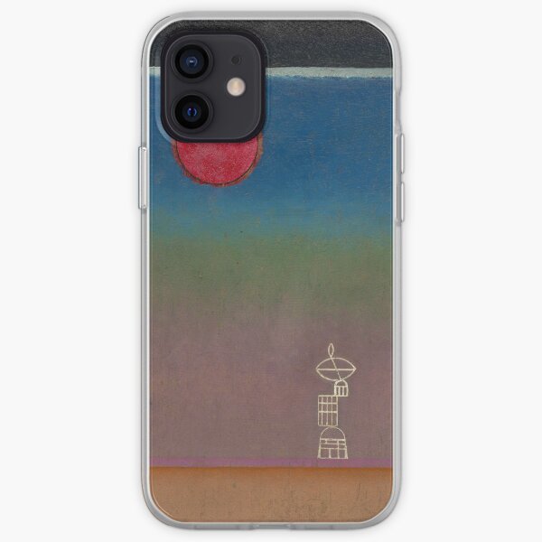 Kandinsky - Far Away, abstract art iPhone Soft Case