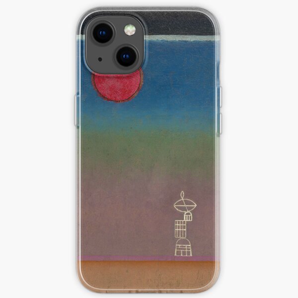 Kandinsky - Far Away, abstract art iPhone Soft Case