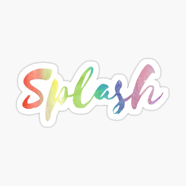 Colorful creativity Sticker
