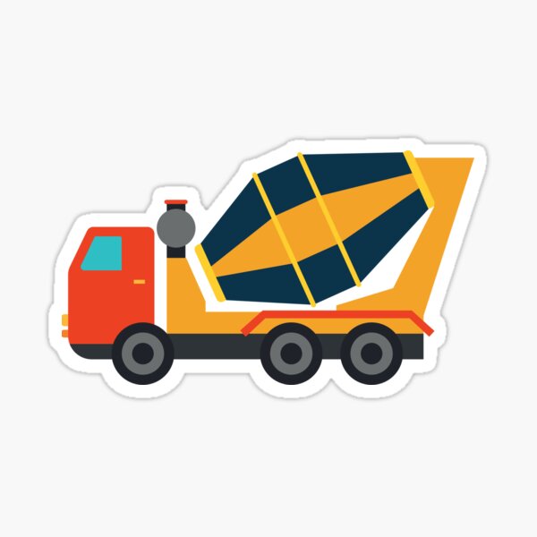 Item preview, Yellow Cement Truck designed and sold by vladocar.