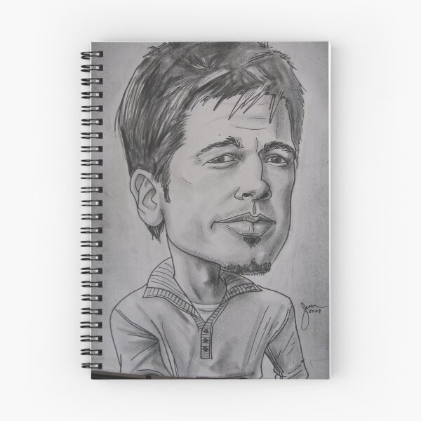 Item preview, Brad Pitt caricature designed and sold by Aestheticz ..
