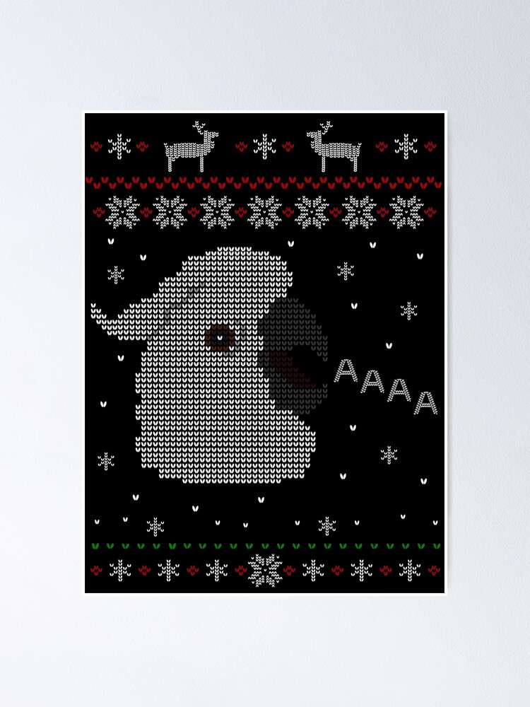 cockatoo ugly christmas sweatshirt
