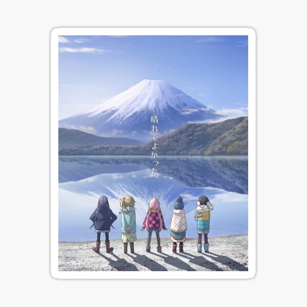 yuru camp Sticker