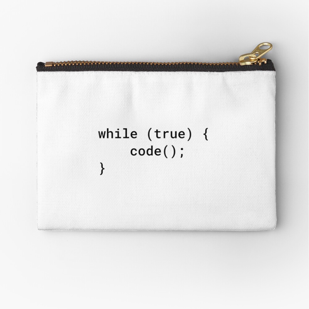 Item preview, Zipper Pouch designed and sold by developer-gifts.