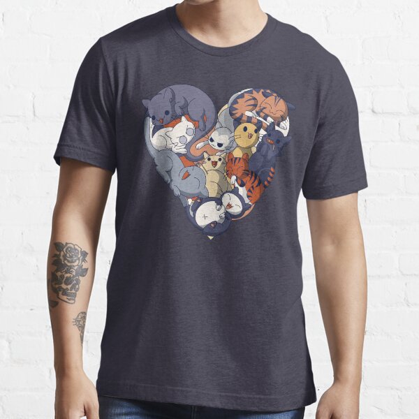 Cat Heart Essential T-Shirt