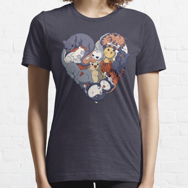 Cat Heart Essential T-Shirt