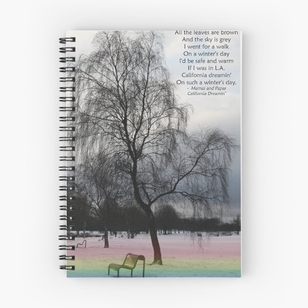Item preview, California Dreamin' on a Winter's Day designed and sold by simpsonvisuals.