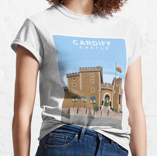 Cardiff Castle, South Wales Classic T-Shirt