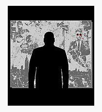 Devil in a snowstorm Photographic Print