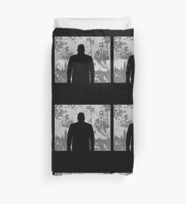 Devil in a snowstorm Duvet Cover