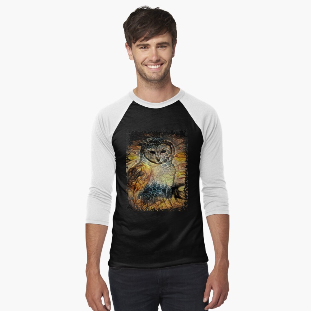 Item preview, Baseball ¾ Sleeve T-Shirt designed and sold by Watermelon-Wolf.