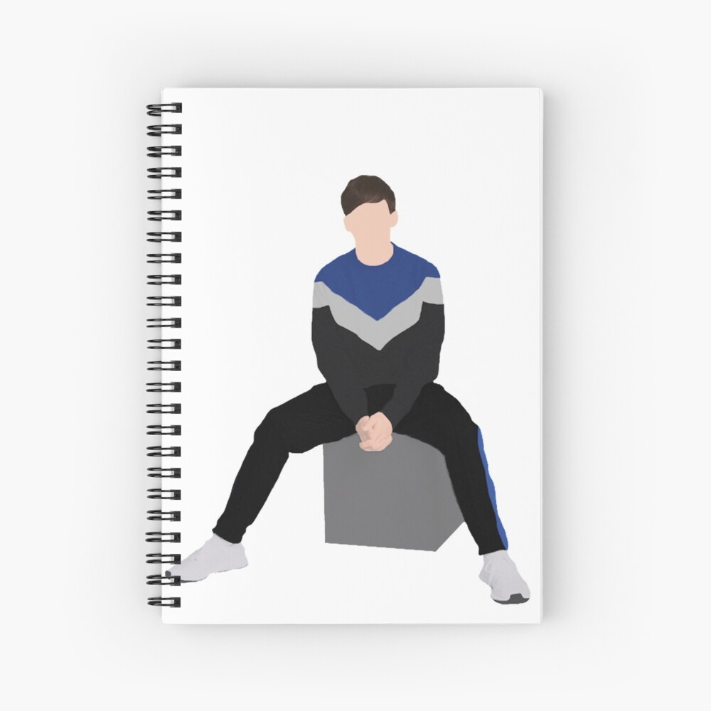 Louis Tomlinson - Vinyl Player Spiral Notebook for Sale by Little